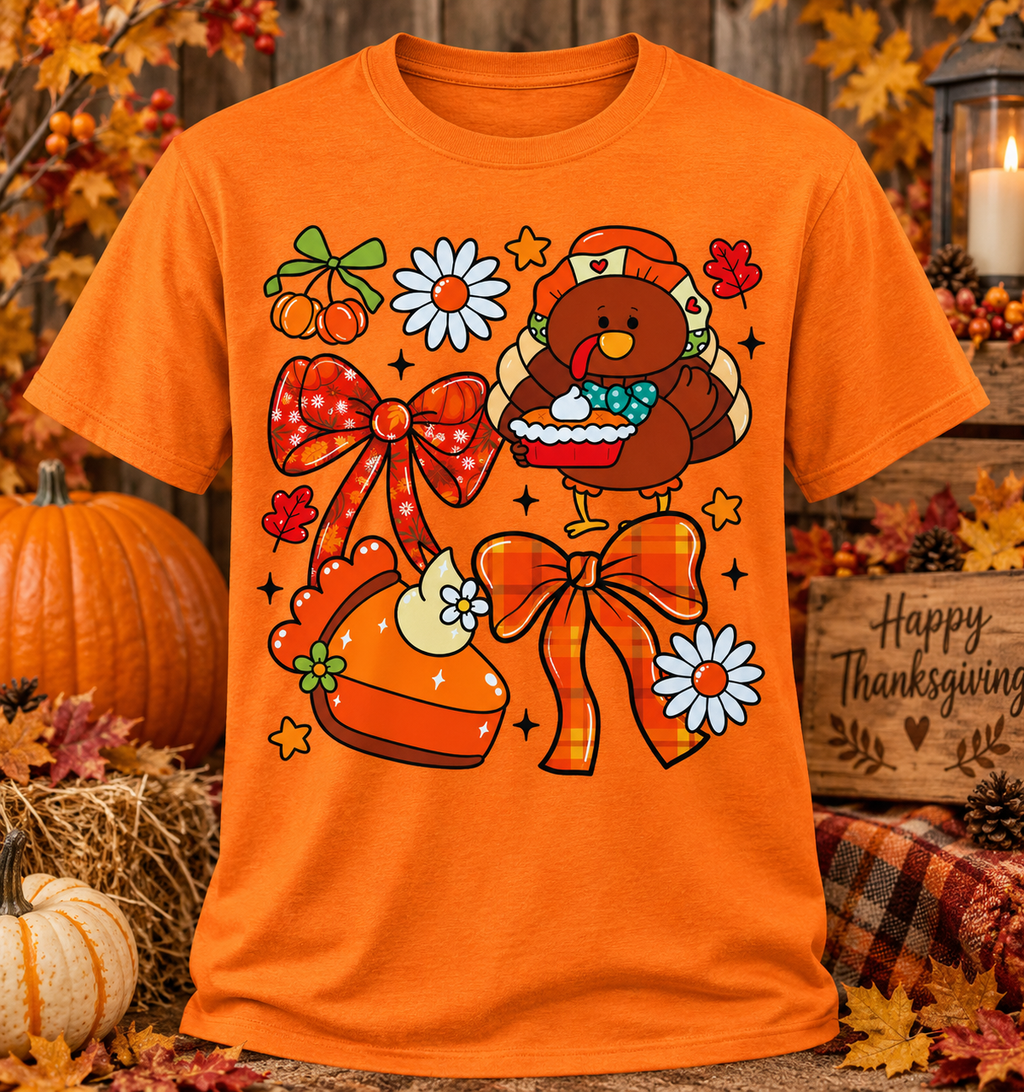 Pie, Turkey & Bows