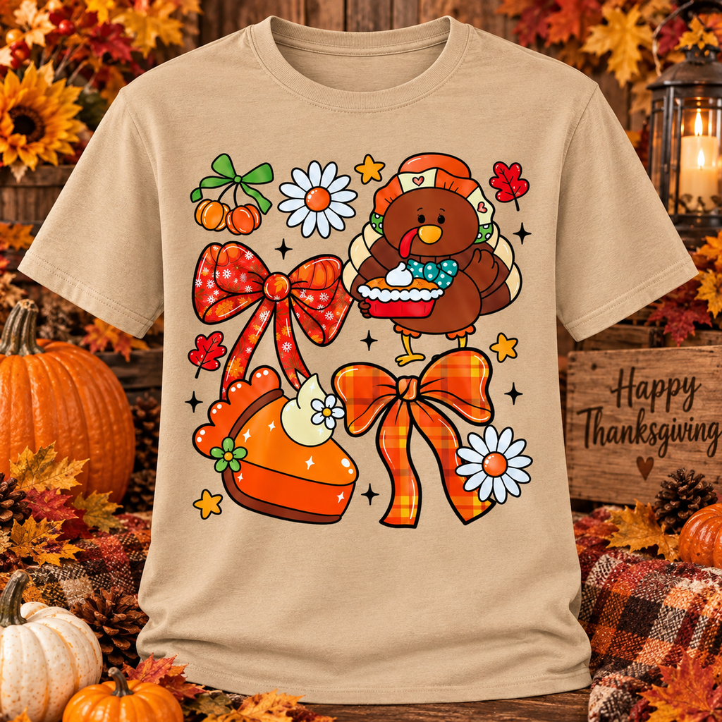 Pie, Turkey & Bows