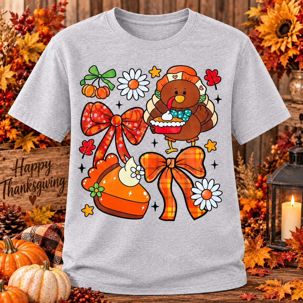 Pie, Turkey & Bows